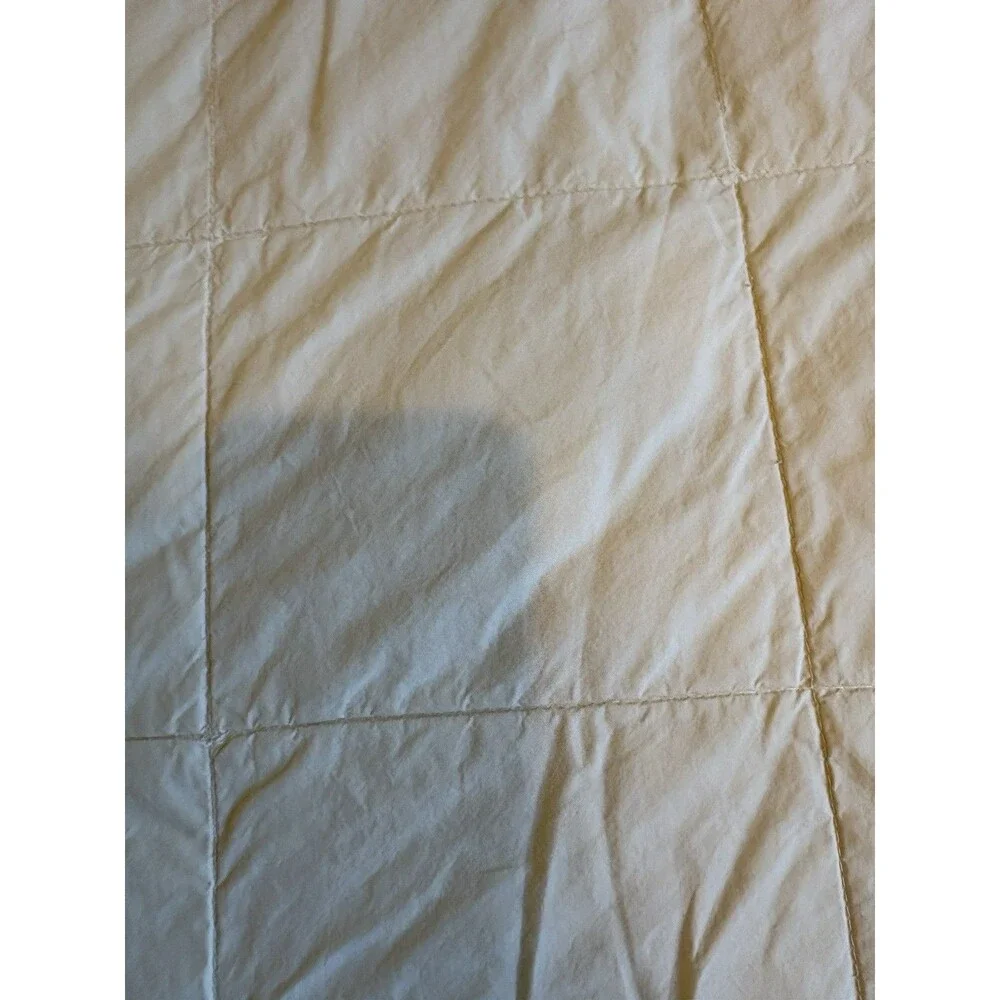 Laura Ashley Lifestyle Cotton Polyester Throw Blanket Quilted Queen 94”x 86”